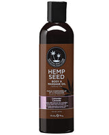 Earthly Body Massage & Body Oil - 8 Oz Lavender Default Title Massage Oils, Lotions, Creams And Gels - Tophatter Daily Deals