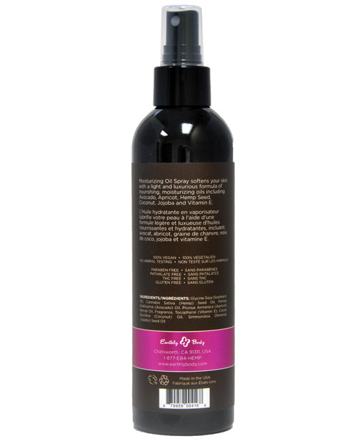 Earthly Body Moisturizing Oil Spray - 8 Oz Skinny Dip Massage Oils, Lotions, Creams And Gels - Tophatter Daily Deals