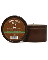 Earthly Body Suntouched Hemp Candle - 6 Oz Round Tin Guavalava Default Title Setting The Mood - Tophatter Daily Deals