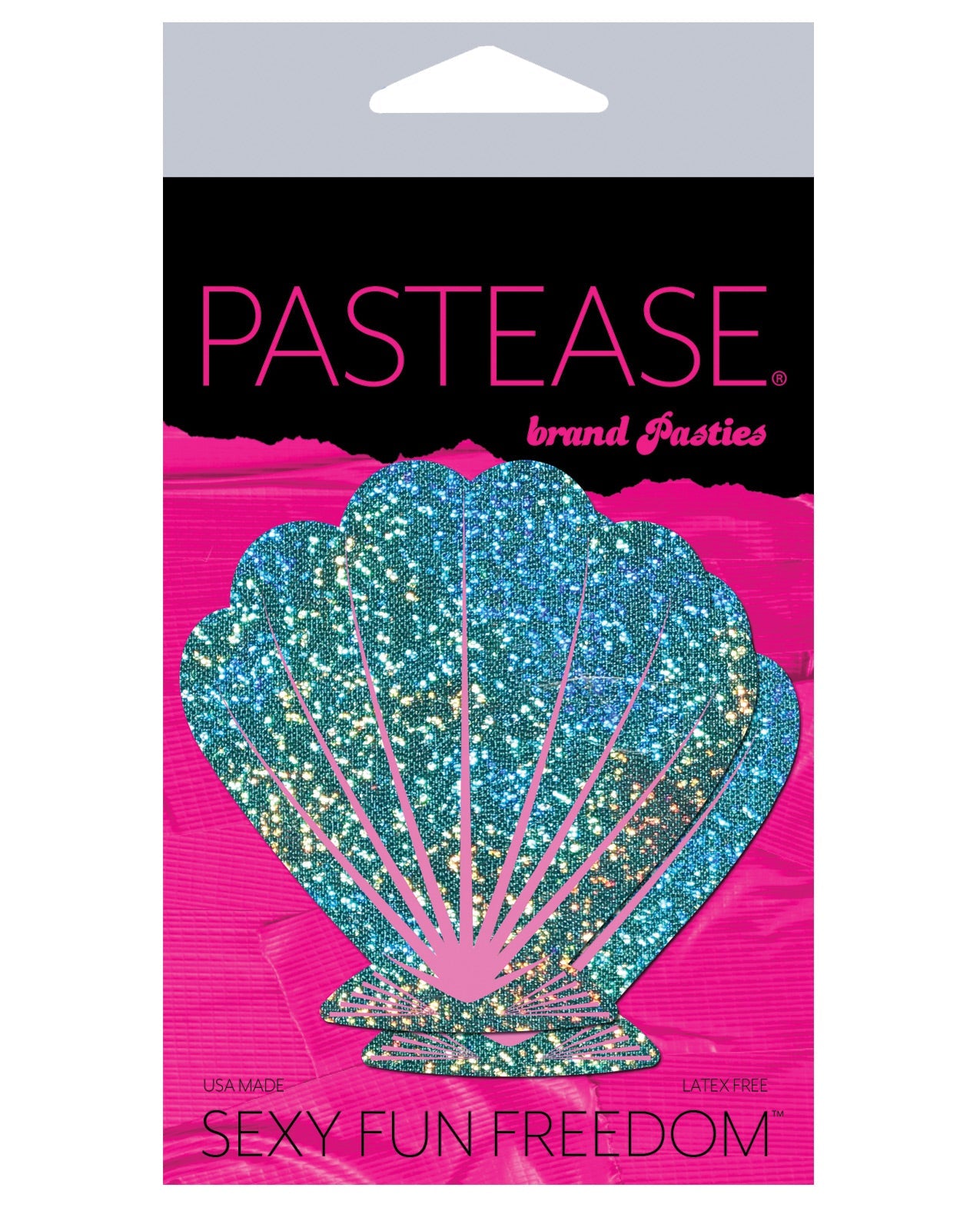 Pastease Glitter Shell - Seafoam Green And Pink O-s Default Title Undergarments - Tophatter Daily Deals