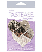 Pastease Color Changing Flip Sequins Heart - Rose Gold O-s Default Title Undergarments - Tophatter Daily Deals