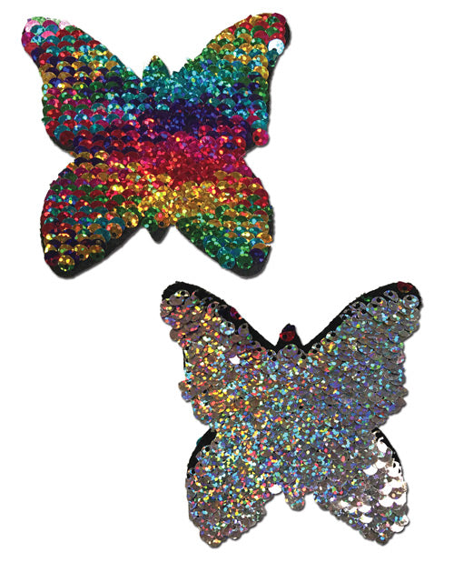 Pastease Color Changing Flip Sequins Butterfly - Rainbow O-s Undergarments - Tophatter Daily Deals