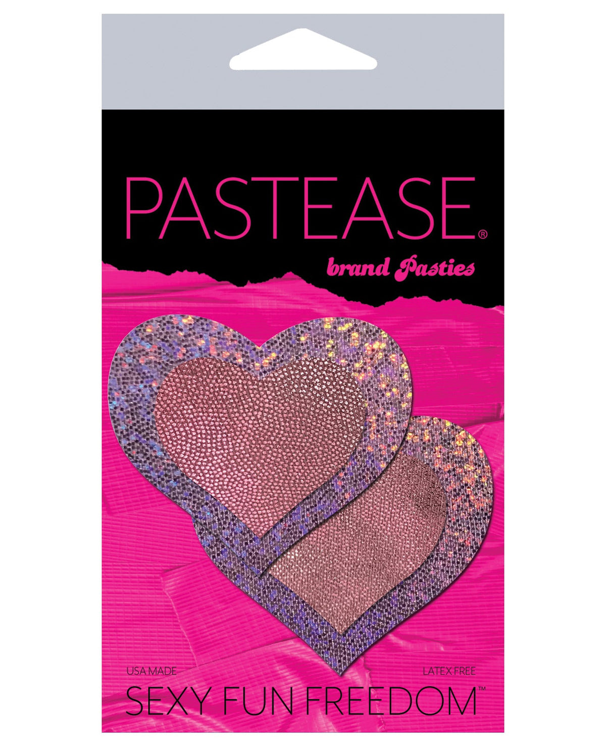 Pastease Glitter Heart - Pink O-s Default Title Undergarments - Tophatter Daily Deals