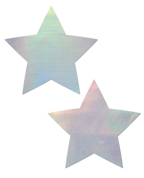 Pastease Hologram Star - Silver O-s Undergarments - Tophatter Daily Deals