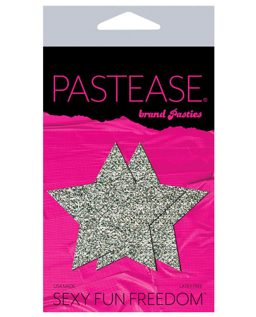 Pastease Glitter Star - Silver O-s Default Title Undergarments - Tophatter Daily Deals