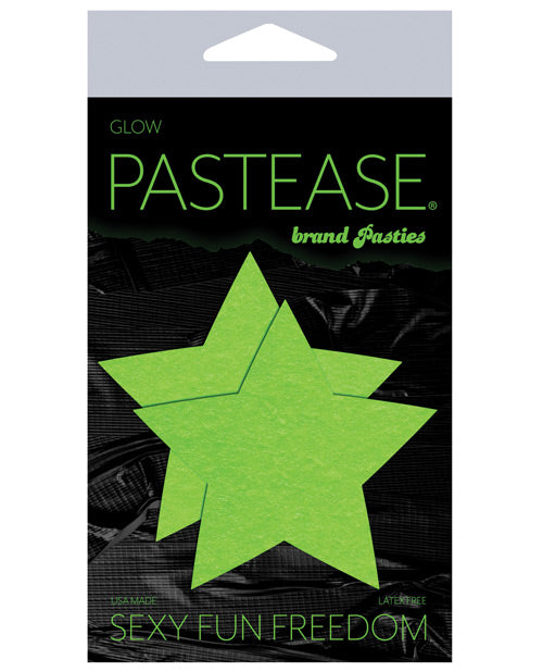 Pastease Star - Glow In The Dark Green O-s Default Title Undergarments - Tophatter Daily Deals
