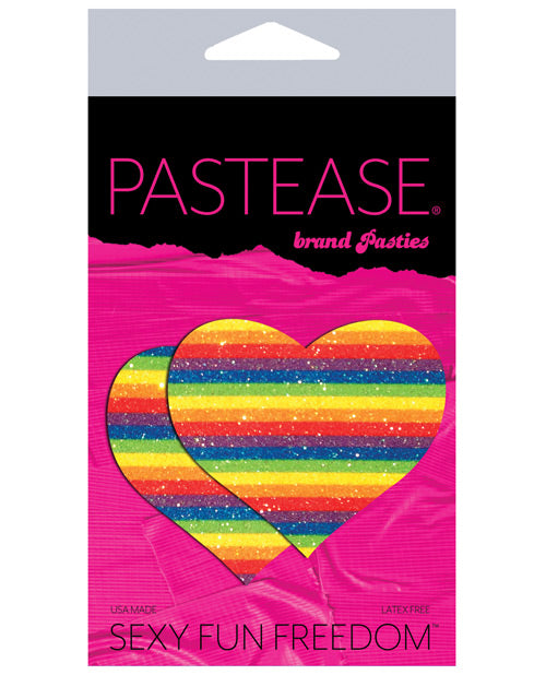 Pastease Glitter Heart -rainbow O-s Default Title Undergarments - Tophatter Daily Deals