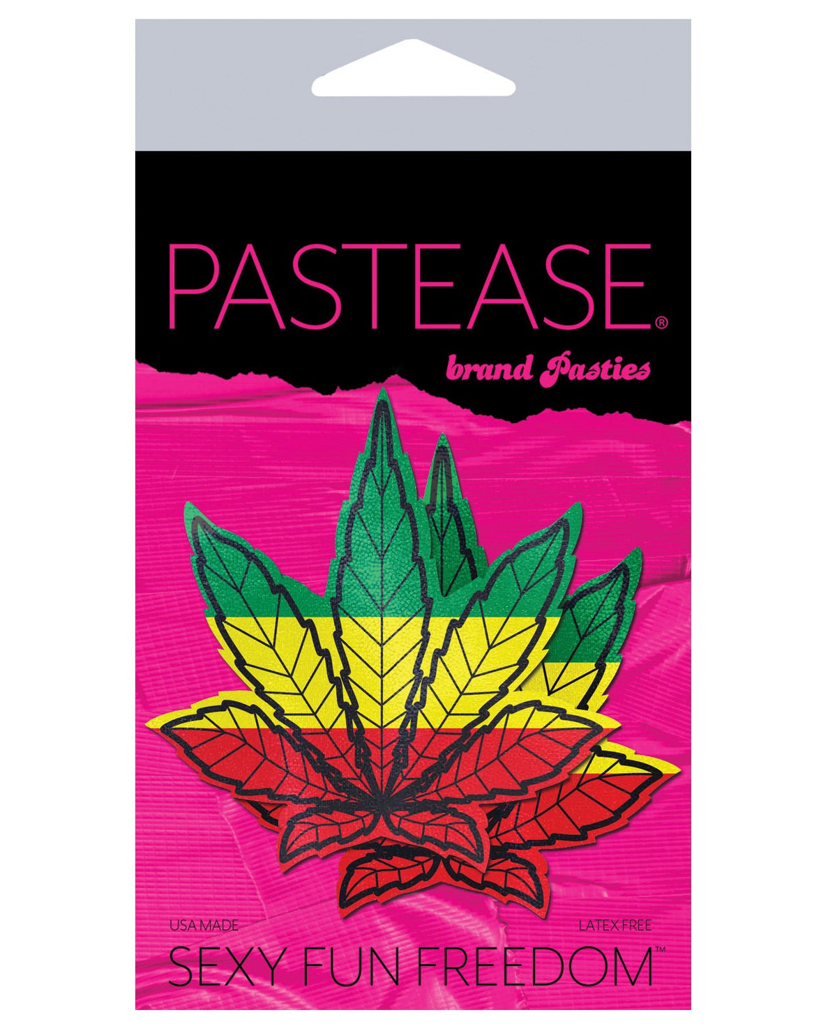 Pastease Marijuana Leafs - Rasta O-s Default Title Undergarments - Tophatter Daily Deals