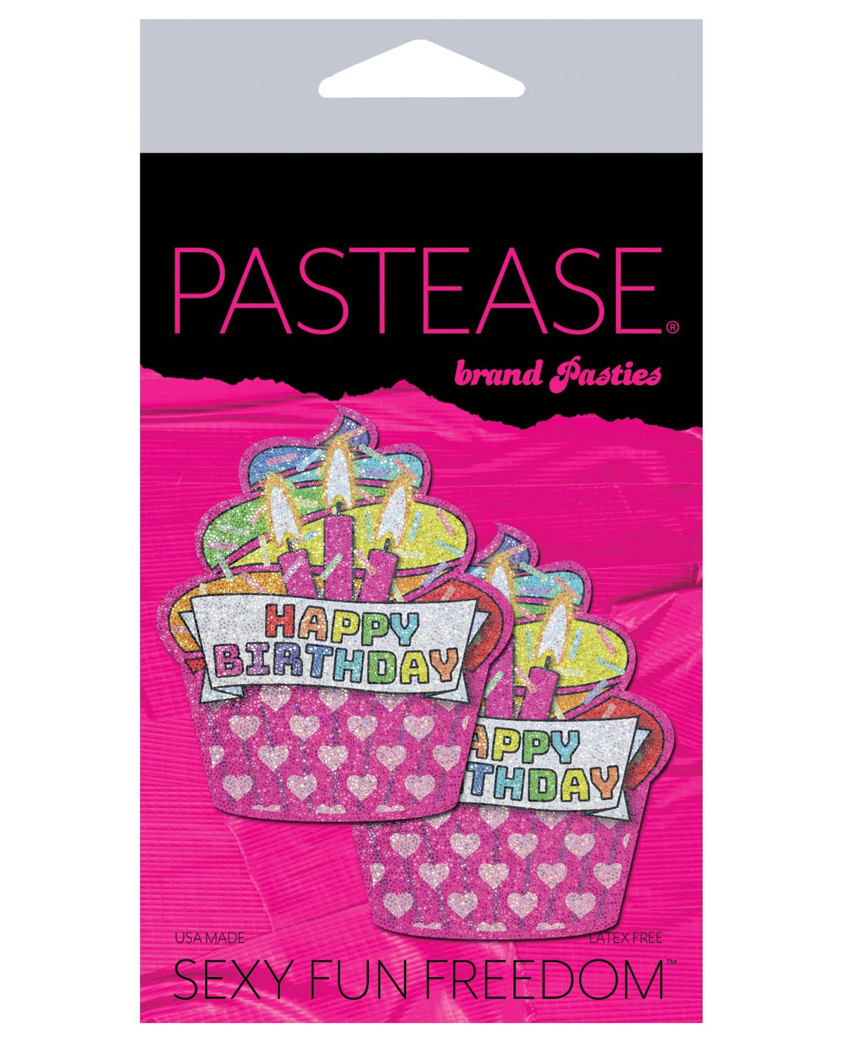 Pastease Happy Birthday Cupcake - Multicolor O-s Default Title Undergarments - Tophatter Daily Deals