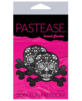 Pastease Day Of The Dead Skull - Black-white O-s Default Title Undergarments - Tophatter Daily Deals