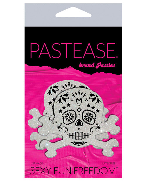 Pastease Day Of The Dead Skull - White O-s Default Title Undergarments - Tophatter Daily Deals