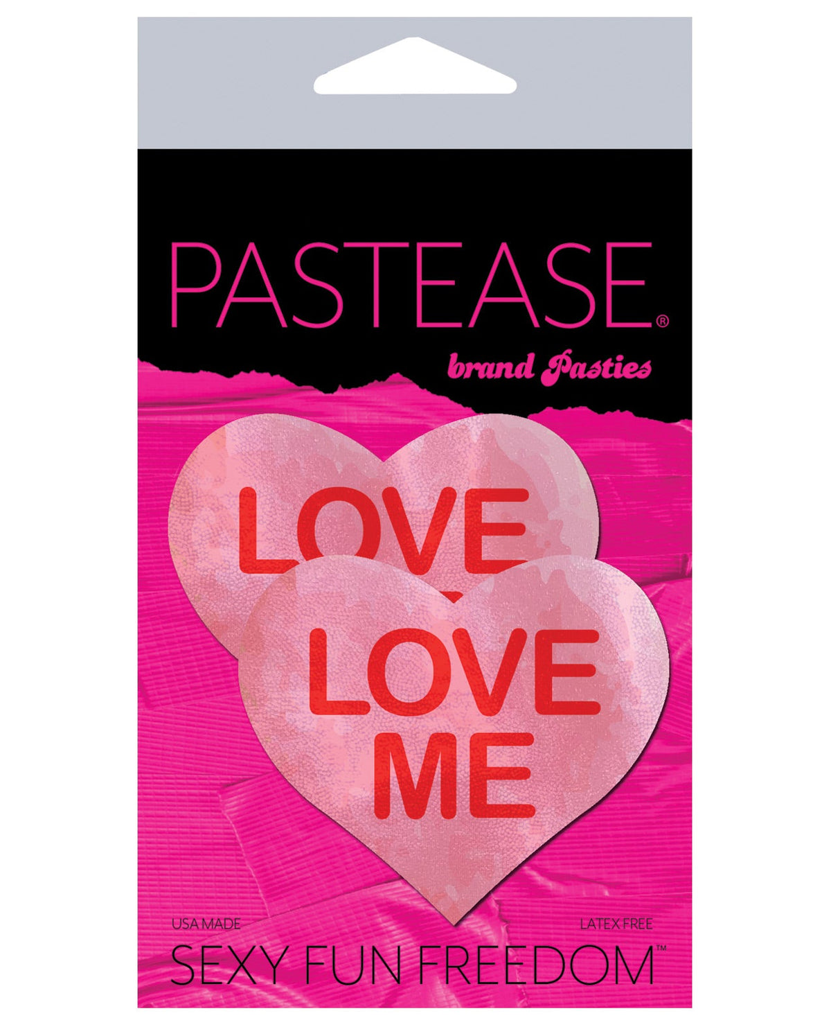 Pastease Love Me Heart - Pink-red O-s Default Title Undergarments - Tophatter Daily Deals