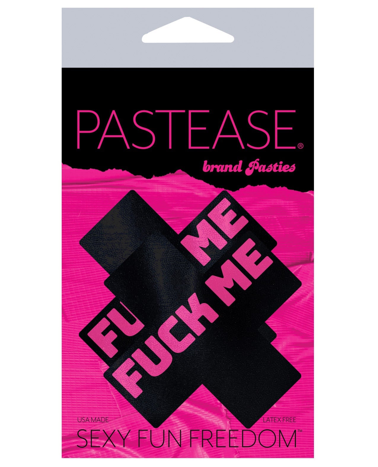 Pastease Fuck Me Plus - Black-pink O-s Default Title Undergarments - Tophatter Daily Deals