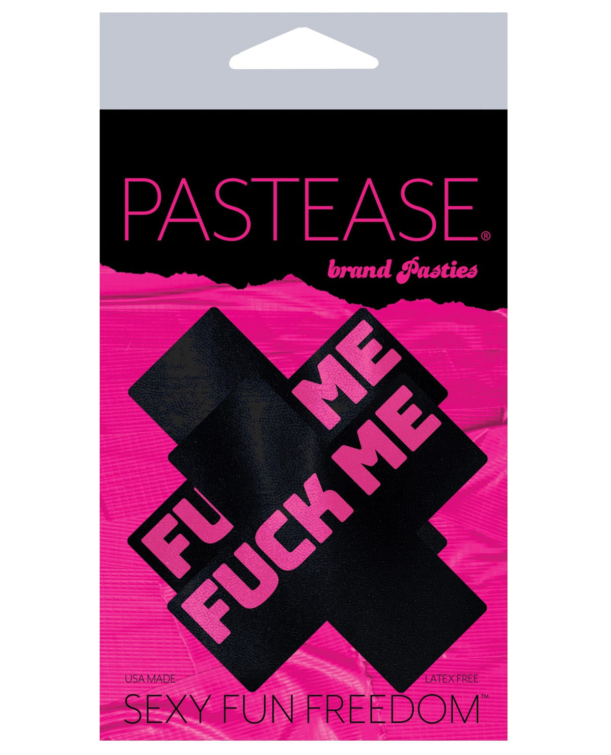 Pastease Fuck Me Plus - Black-pink O-s Default Title Undergarments - Tophatter Daily Deals