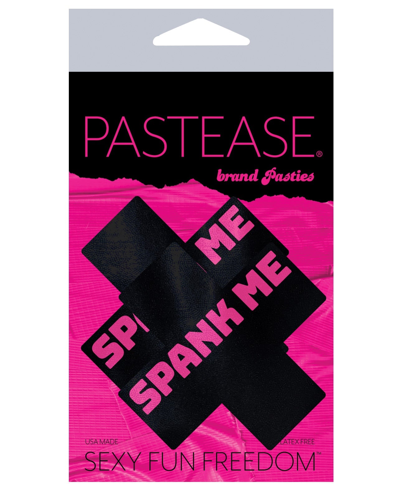 Pastease Spank Me Plus - Black-pink O-s Default Title Undergarments - Tophatter Daily Deals