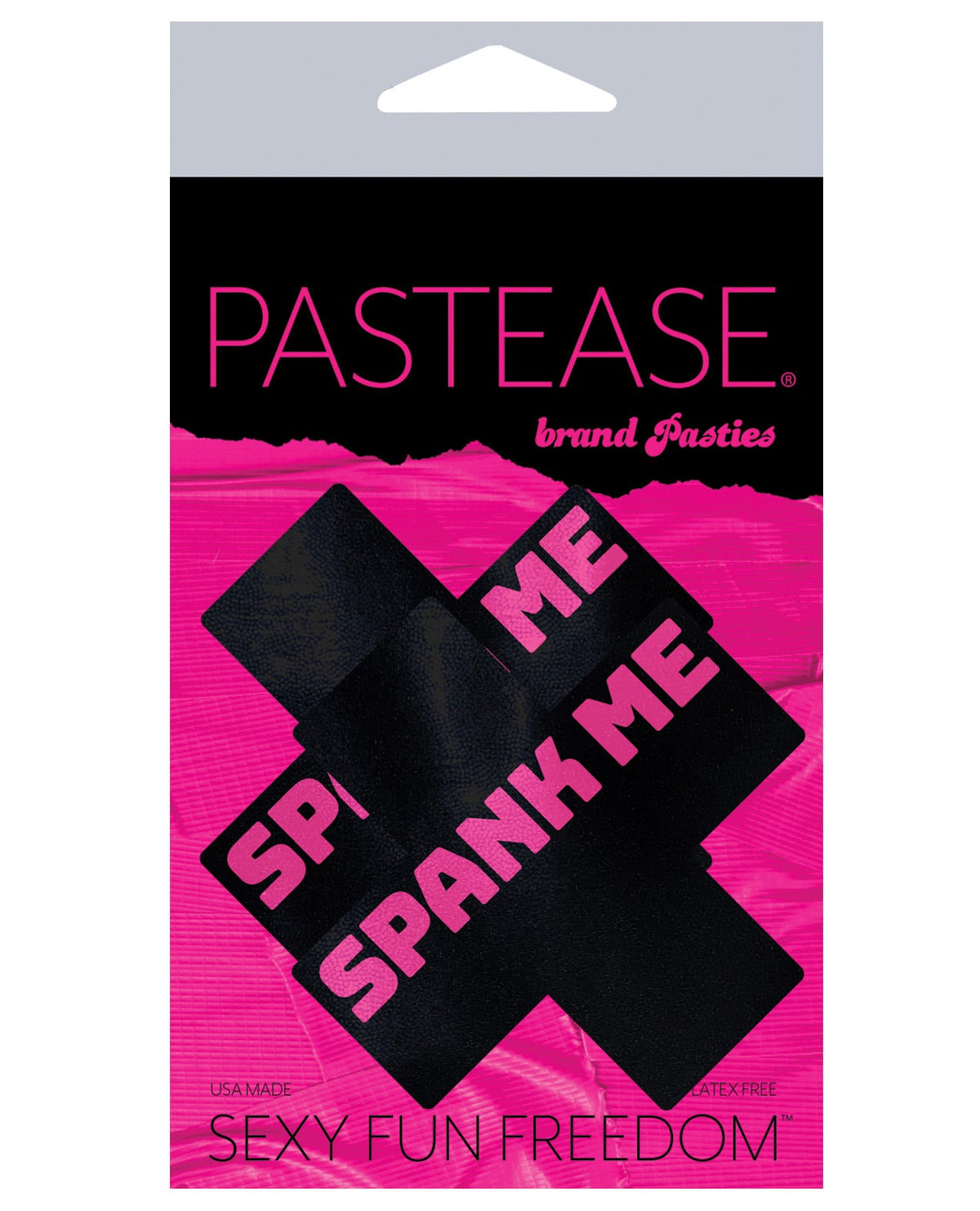 Pastease Spank Me Plus - Black-pink O-s Default Title Undergarments - Tophatter Daily Deals