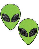 Pastease Glitter Alien - Green O-s Undergarments - Tophatter Daily Deals