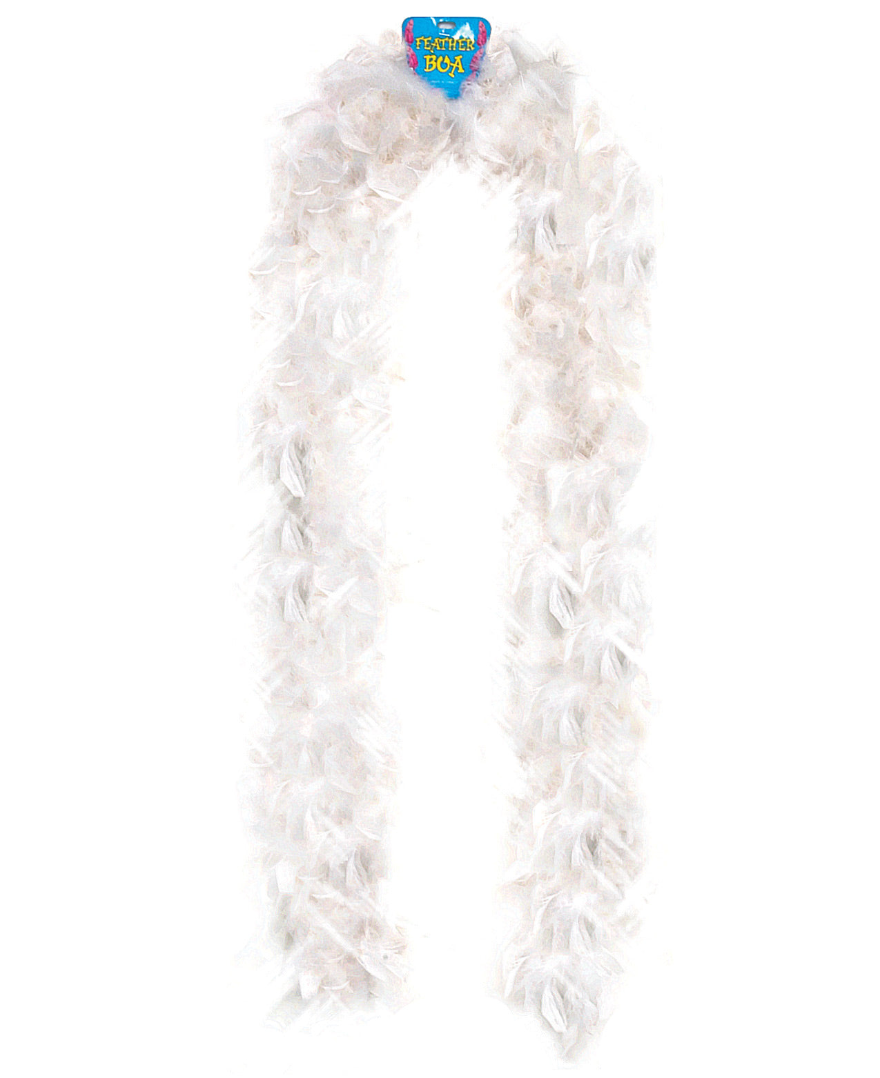 Lightweight Feather Boa - White Default Title Body Fun - Tophatter Daily Deals