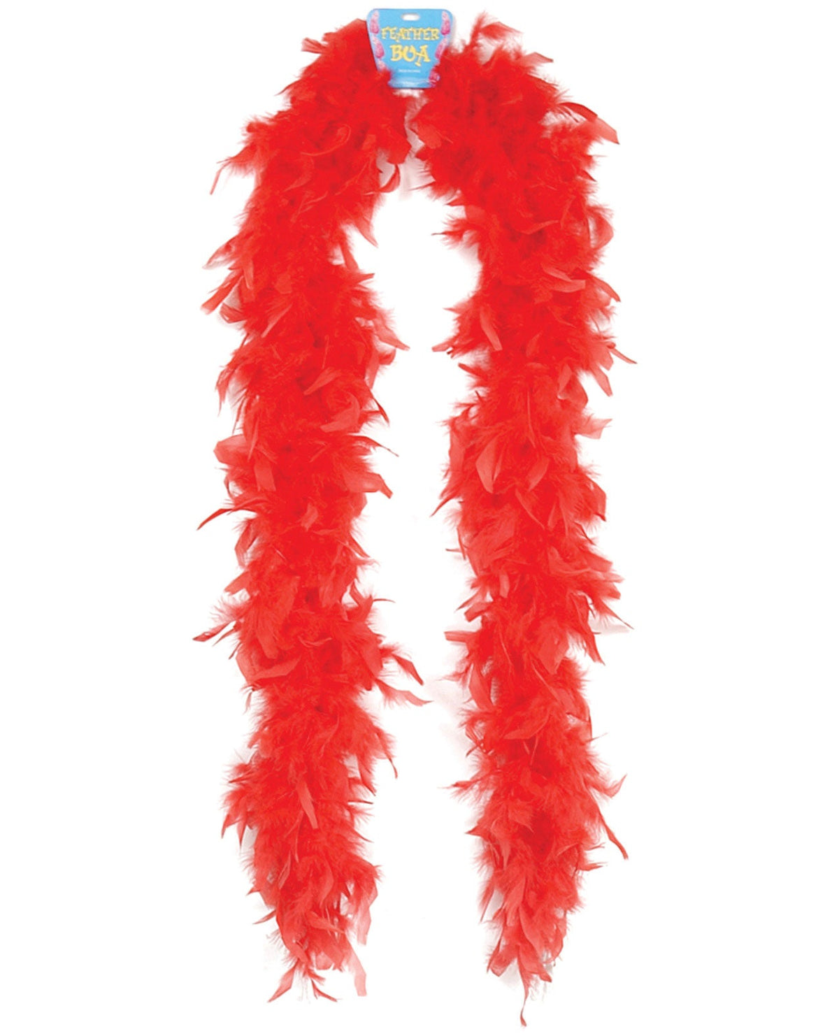 Lightweight Feather Boa - Red Default Title Body Fun - Tophatter Daily Deals