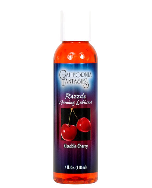 Razzels Warming Lubricant - 4 Oz Kissable Cherry Default Title Lubes - Tophatter Daily Deals