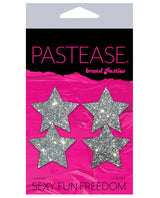 Pastease Petites Glitter Star - Silver O-s Pack Of 2 Default Title Undergarments - Tophatter Daily Deals