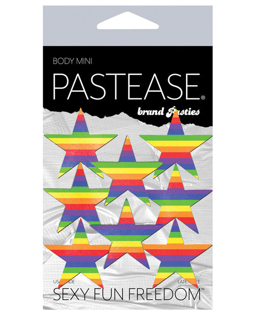 Pastease Mini Rainbow Stars - Pack Of 8 O-s Default Title Undergarments - Tophatter Daily Deals