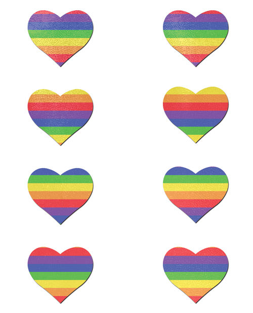 Pastease Mini Rainbow Heart - Pack Of 8 O-s Undergarments - Tophatter Daily Deals