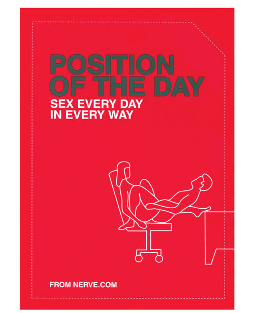 Position Of The Day Sex Every Day In Every Way Book Default Title Books Instructional - Tophatter Daily Deals