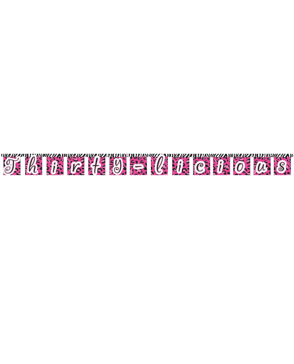 Thirty-licious Jointed Banner - Large Default Title Closeouts - Tophatter Daily Deals
