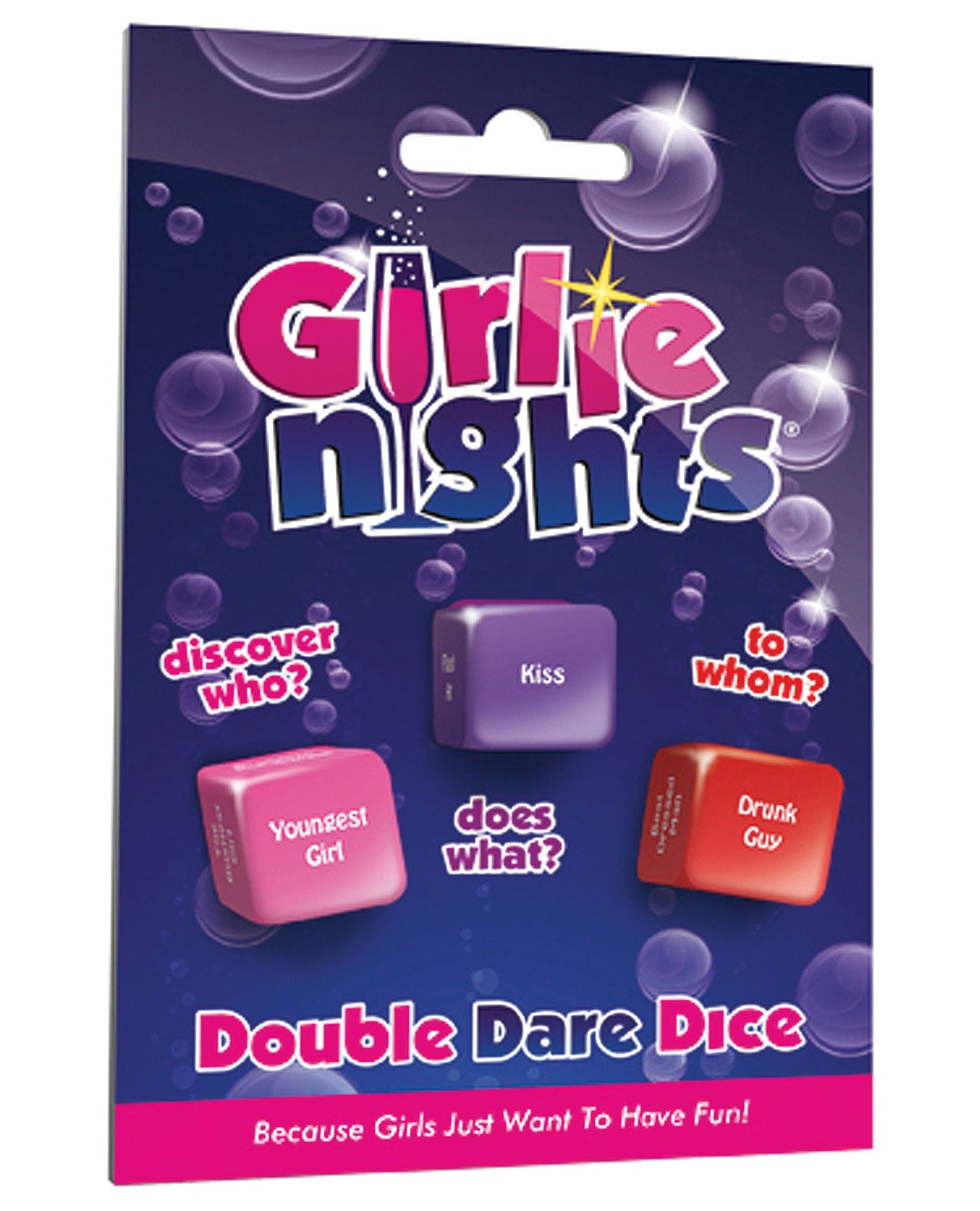 Girlie Nights Double Dare Dice Default Title Games For Parties - Tophatter Daily Deals