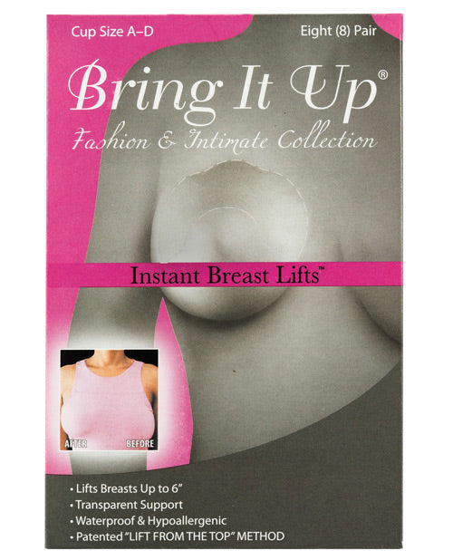 Bring It Up Original Breast Lifts - A- D Cup Pack Of 8 Default Title Undergarments - Tophatter Daily Deals