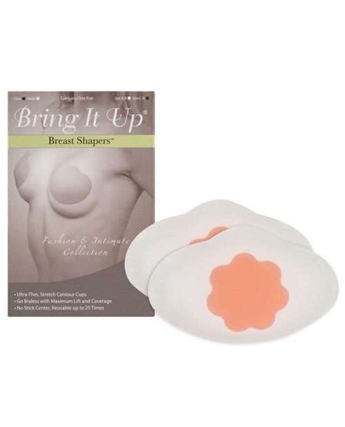 Bring It Up Breast Shapers - Clear C-d Cup 25 Or More Uses Default Title Undergarments - Tophatter Daily Deals