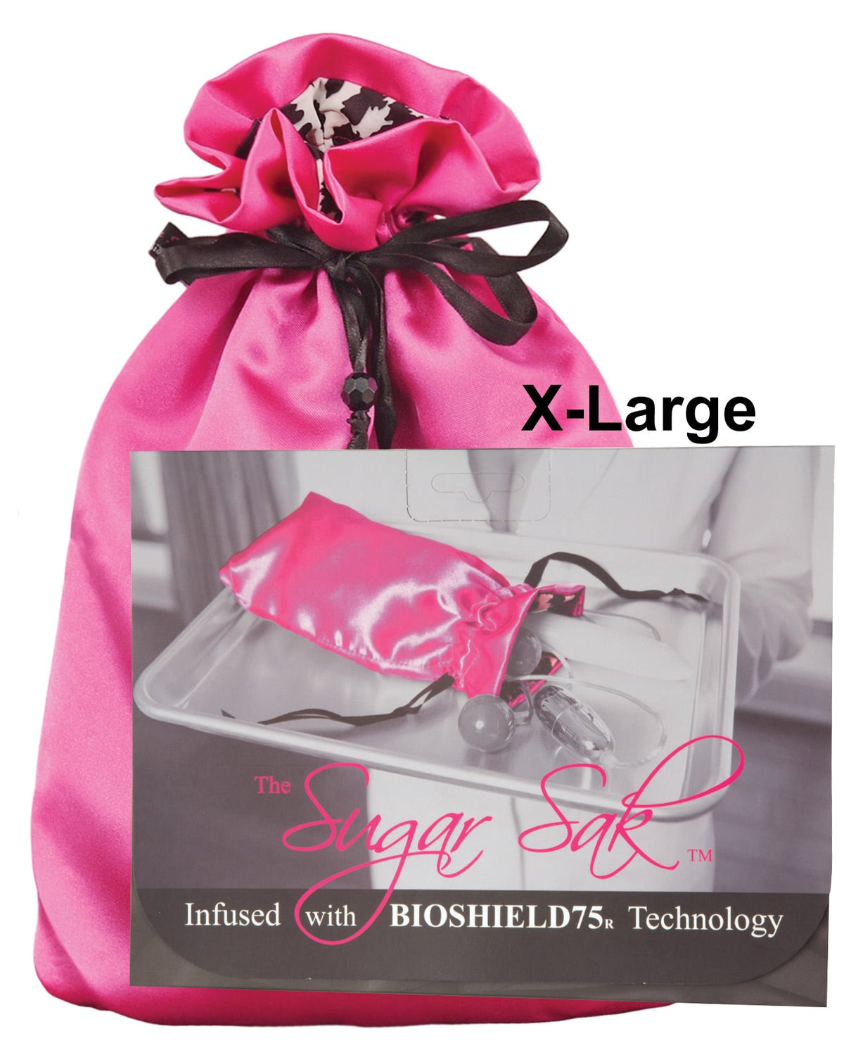 Sugar Sak Anti-bacterial Toy Bag X Large - Pink Default Title Protection - Tophatter Daily Deals