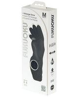 Fukuoku 5 Finger Righthand Massage Glove Medium - Black Default Title Massagers - Tophatter Daily Deals