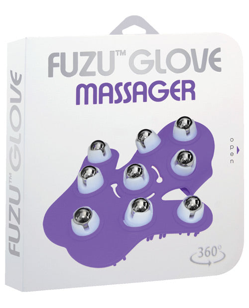 Fuzu Glove Massager - Neon Purple Default Title Magic Wands - Tophatter Daily Deals