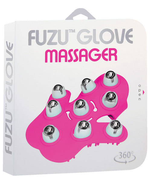 Fuzu Glove Massager - Neon Pink Default Title Magic Wands - Tophatter Daily Deals
