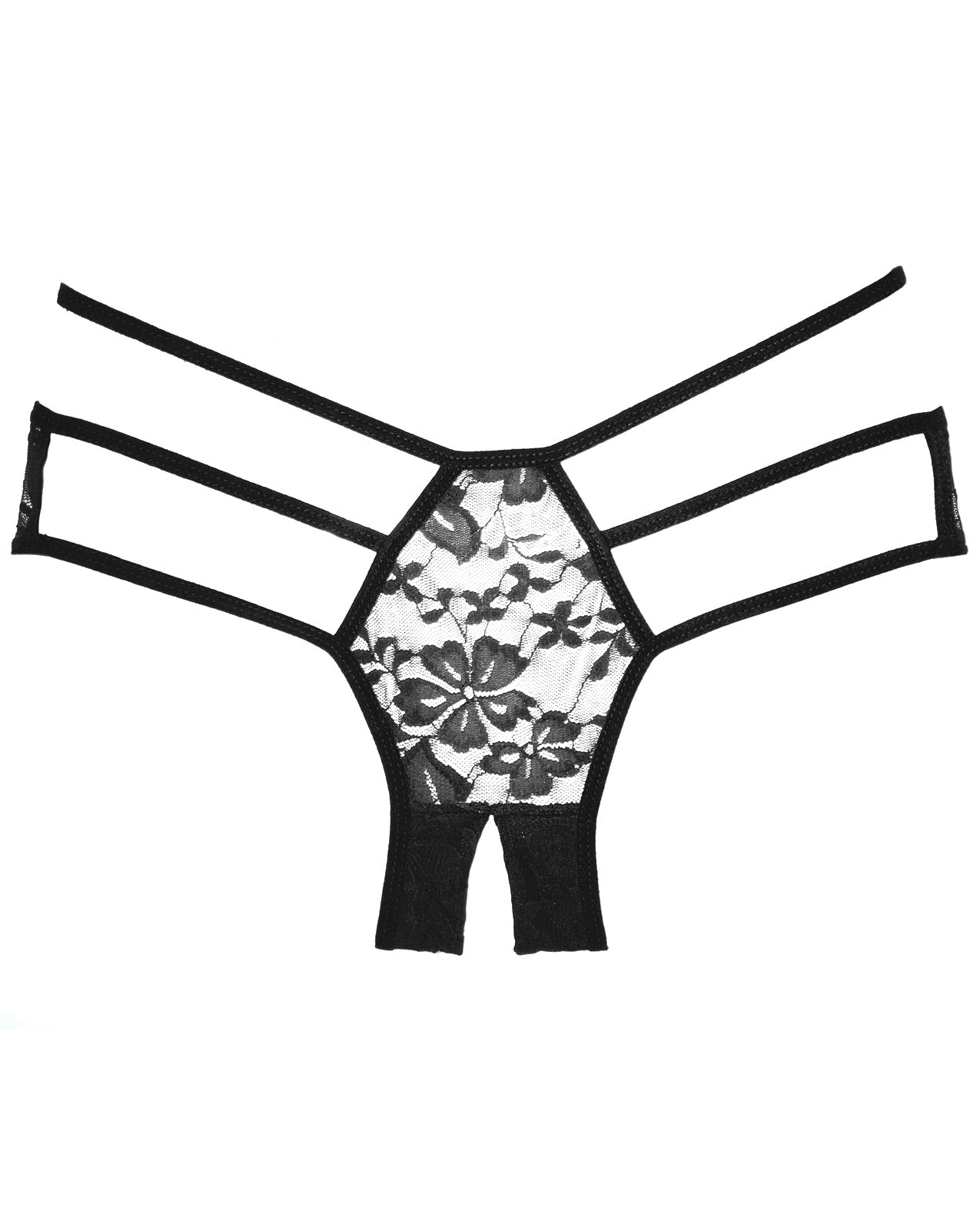 Adore Lace Sweet Heavens Panty Black O-s Undergarments - Tophatter Daily Deals
