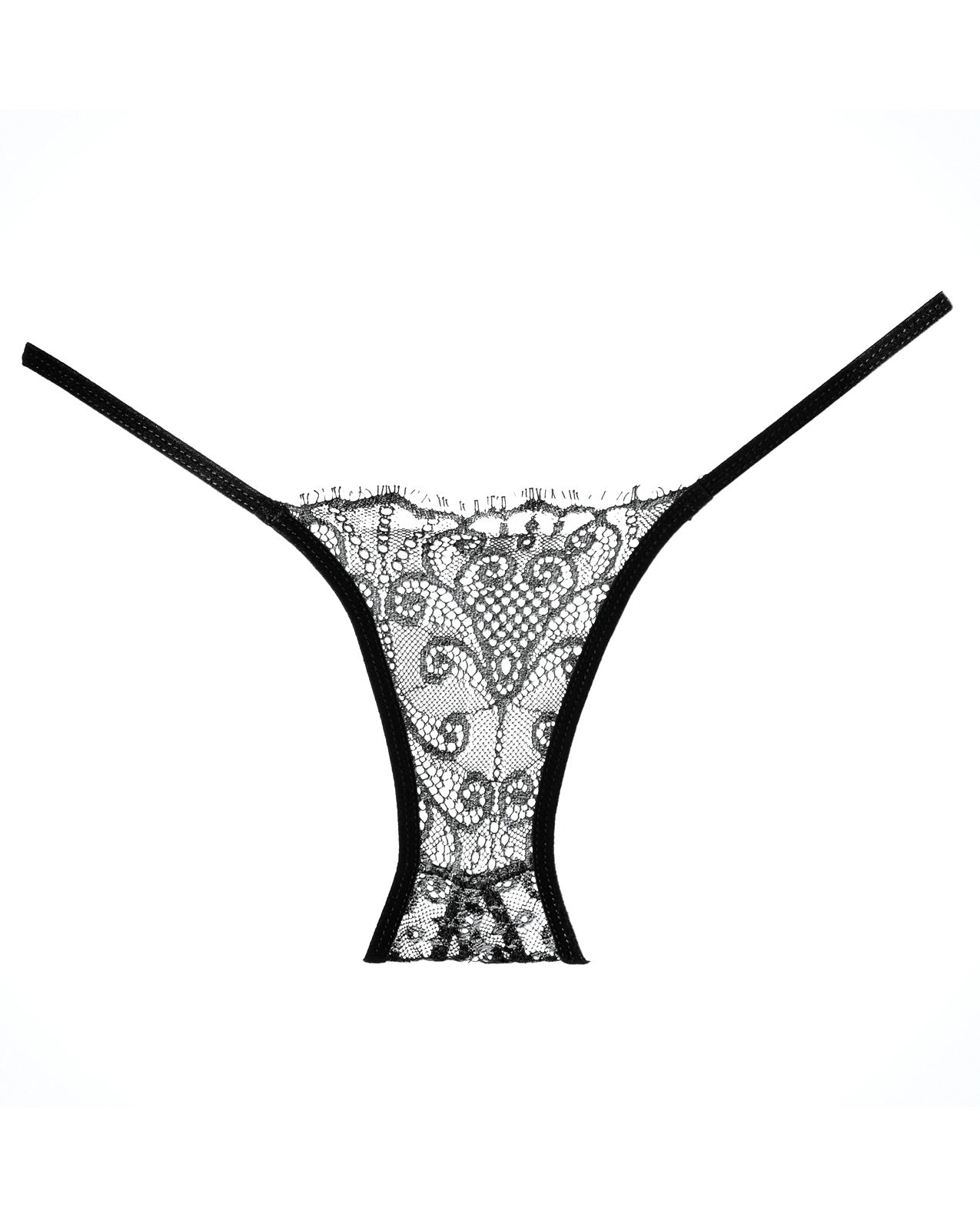 Adore Lace Enchanted Belle Panty Black O-s Undergarments - Tophatter Daily Deals