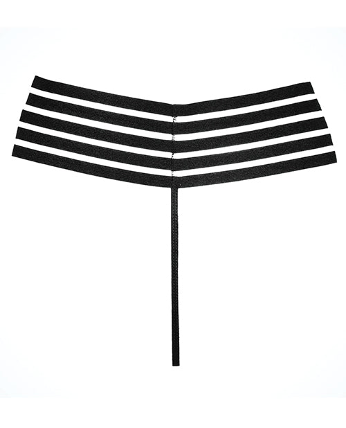 Adore Cheeky Chique Black O-s All Undergarments - Tophatter Daily Deals