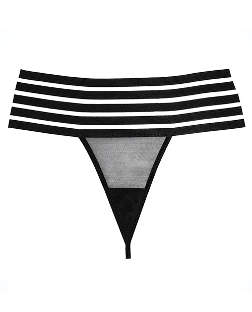 Adore Cheeky Chique Black O-s All Undergarments - Tophatter Daily Deals