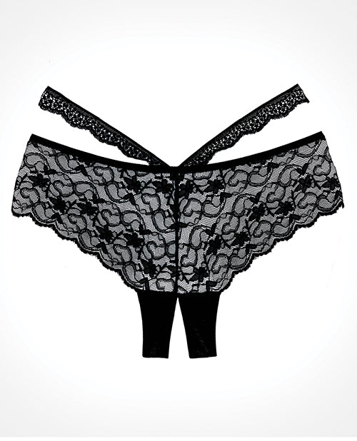 Adore Heartbreaker Panty Black O-s All Undergarments - Tophatter Daily Deals