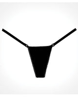 Adore Between Teh Cheats Velvet Panty Black O-s All Undergarments - Tophatter Daily Deals