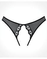 Adore Mirabelle Plum Panty Black O-s All Undergarments - Tophatter Daily Deals