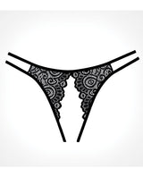Adore Lovestruck Panty Black O-s All Undergarments - Tophatter Daily Deals