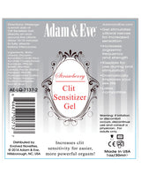 Adam & Eve Clit Sensitizer - 1 Oz Strawberry Sexual Enhancers - Tophatter Daily Deals