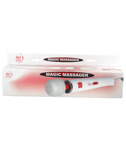 Adam & Eve Magic Massager - White-red Default Title Magic Wands - Tophatter Daily Deals