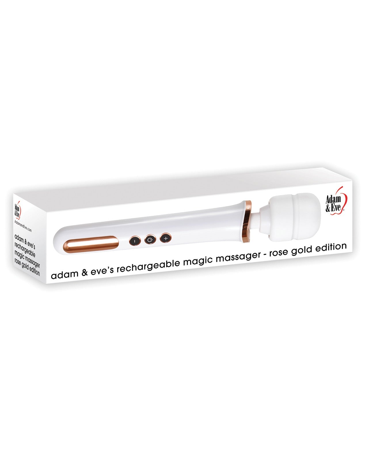 Adam & Eve Rechargeable Magic Massager - Rose Gold Default Title Magic Wands - Tophatter Daily Deals