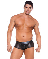 Zeus Wet Look Shorts Black O-s Default Title Undergarments - Tophatter Daily Deals