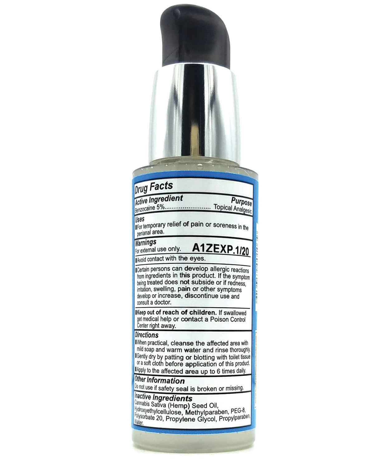 Butt Eze Anal Desensitizing Lubricant W-hemp Seed Oil - 2 Oz Miscellaneous - Tophatter Daily Deals