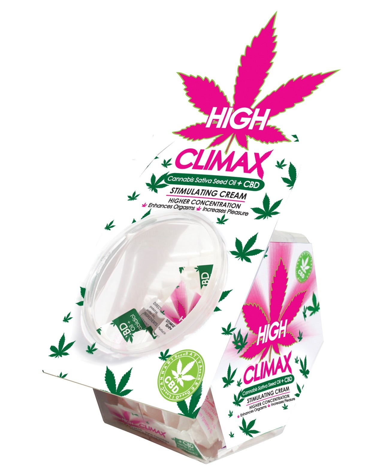 High Climax Female Stimulant W-hemp Seed Oil - Display Bowl Of 50 Default Title Miscellaneous - Tophatter Daily Deals